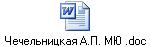 Чечельницкая А.П. МЮ .doc
